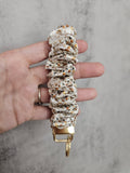 Mushroom Meadow Scrunchie Keyring