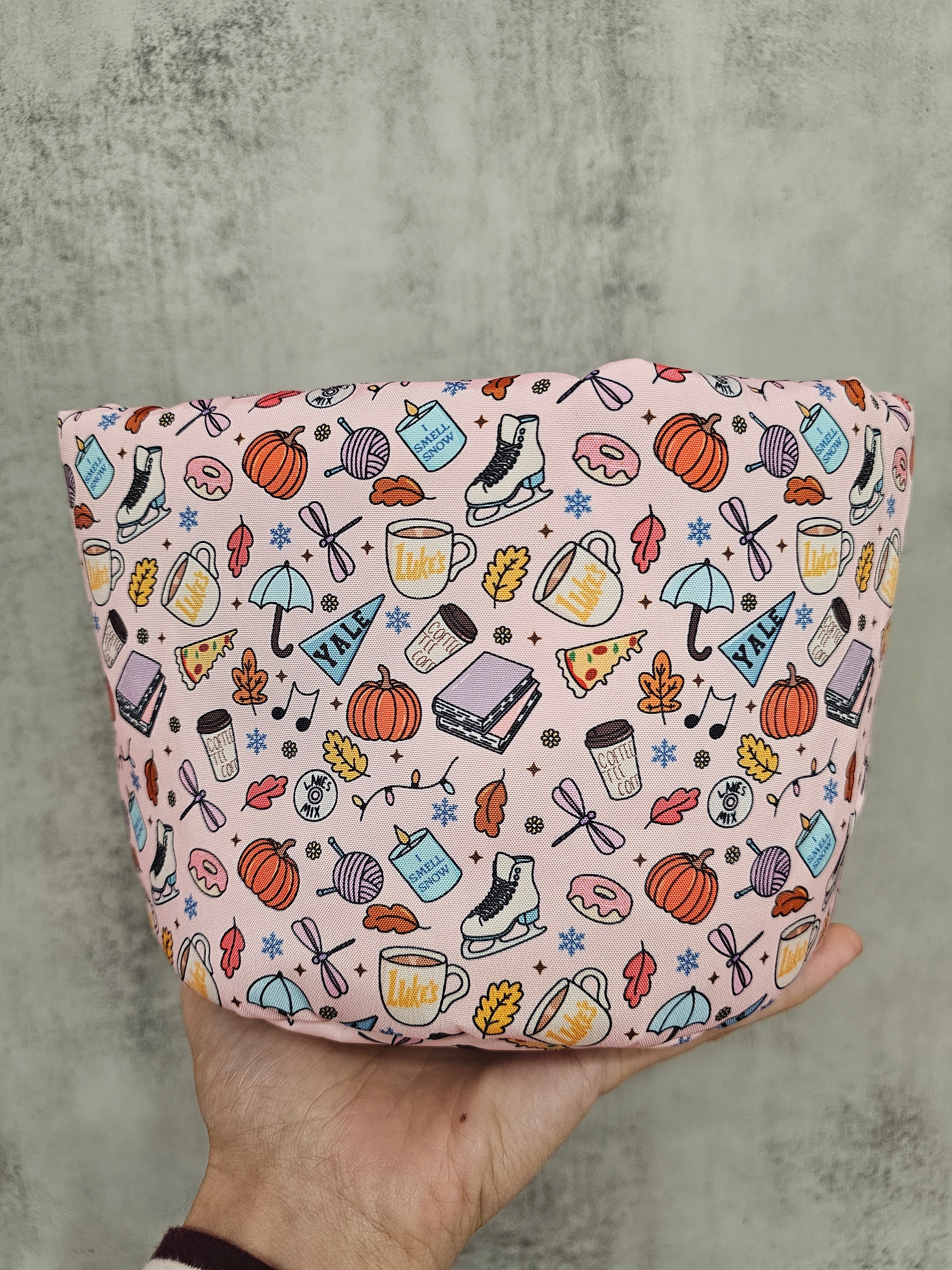 Gilmoré Girlies Padded Fabric Organisers, beauty basket..