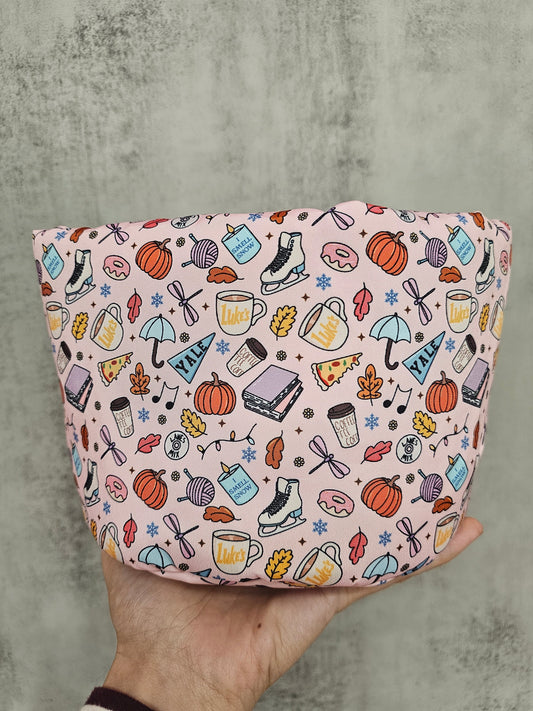 Gilmoré Girlies Padded Fabric Organisers, beauty basket..