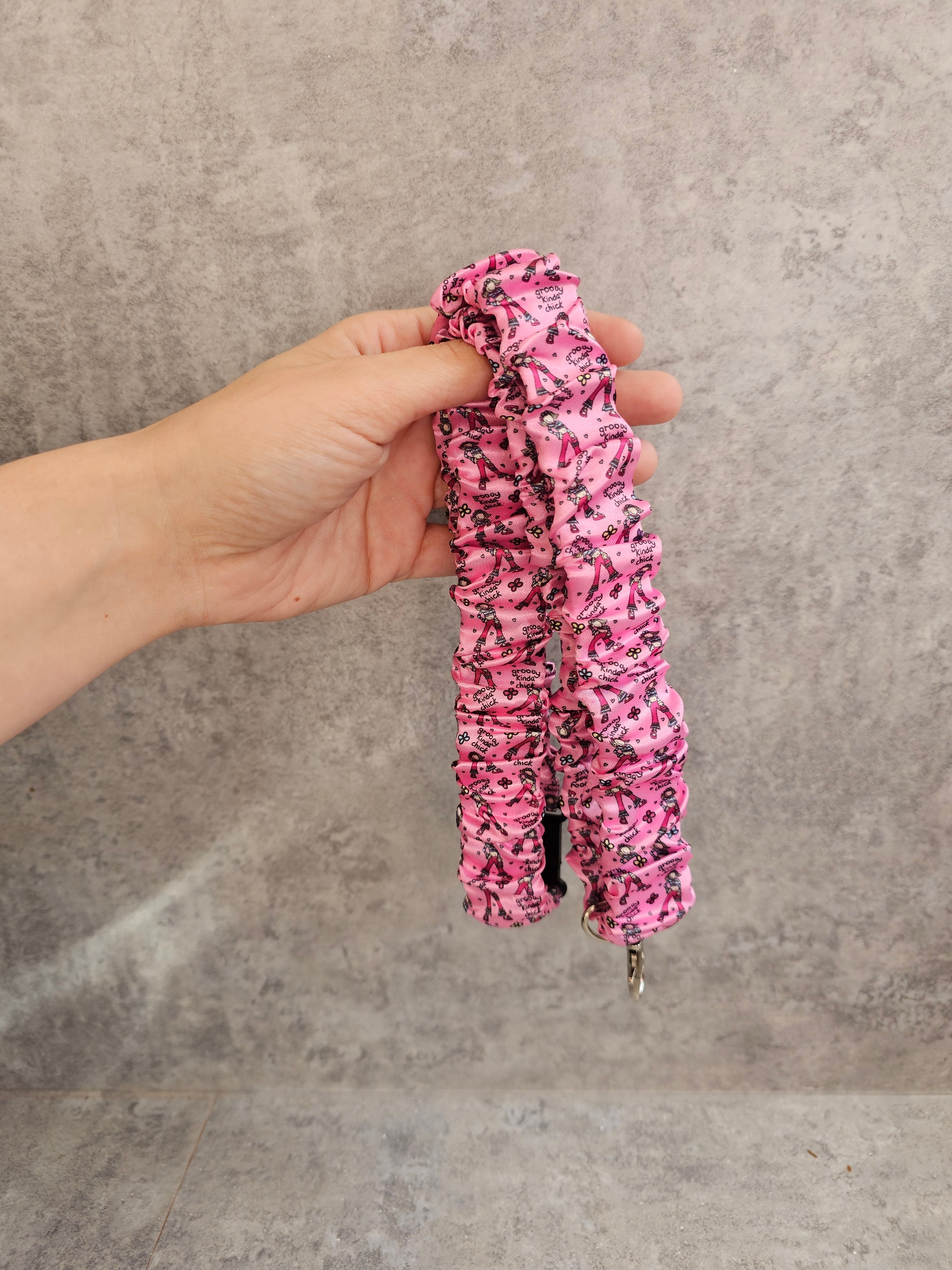 Groovy Gal Scrunchie Lanyard