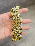 Sunflower Fields Scrunchie Keyring