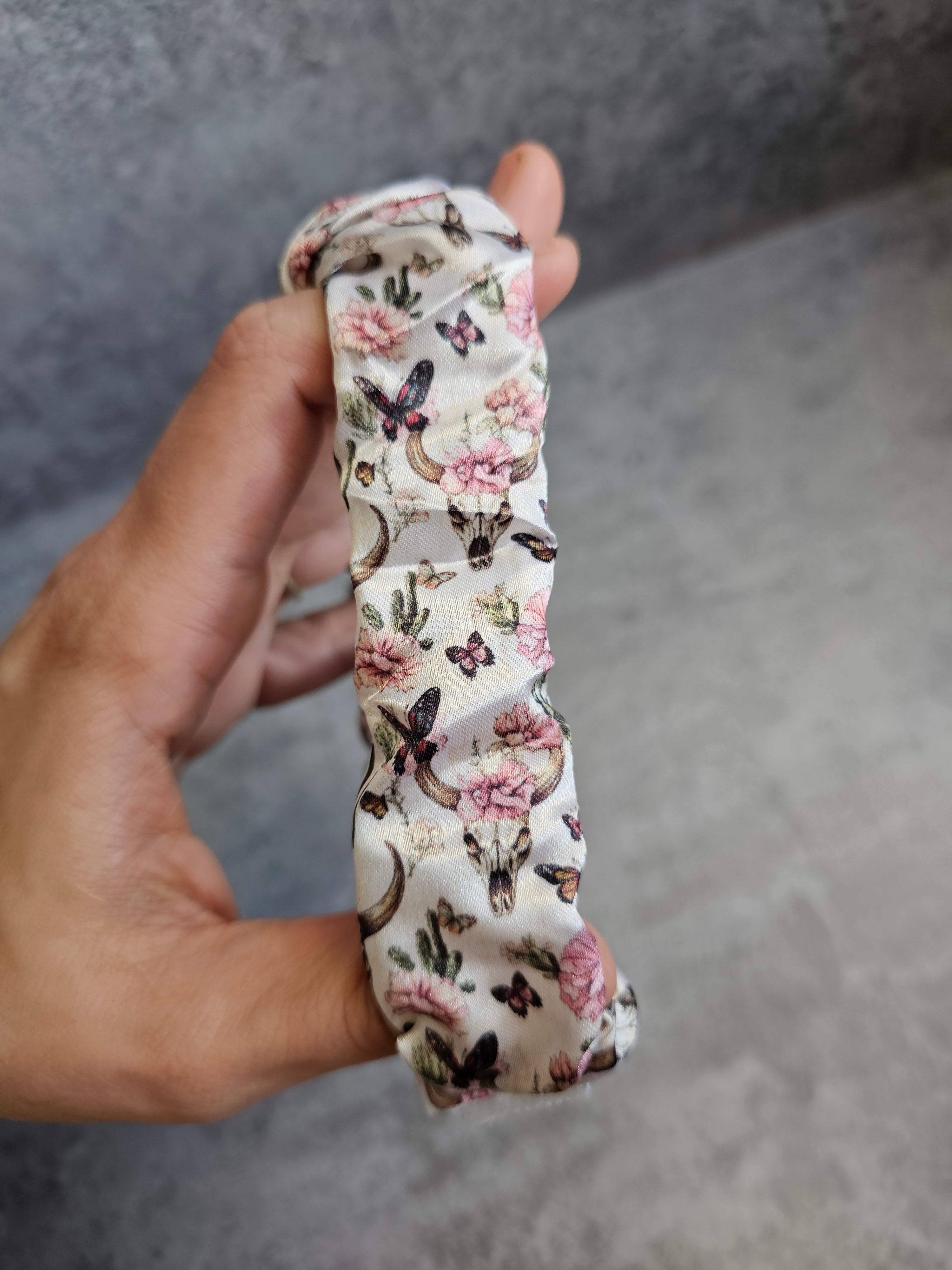 Vintage Westen Scrunchie Keyring