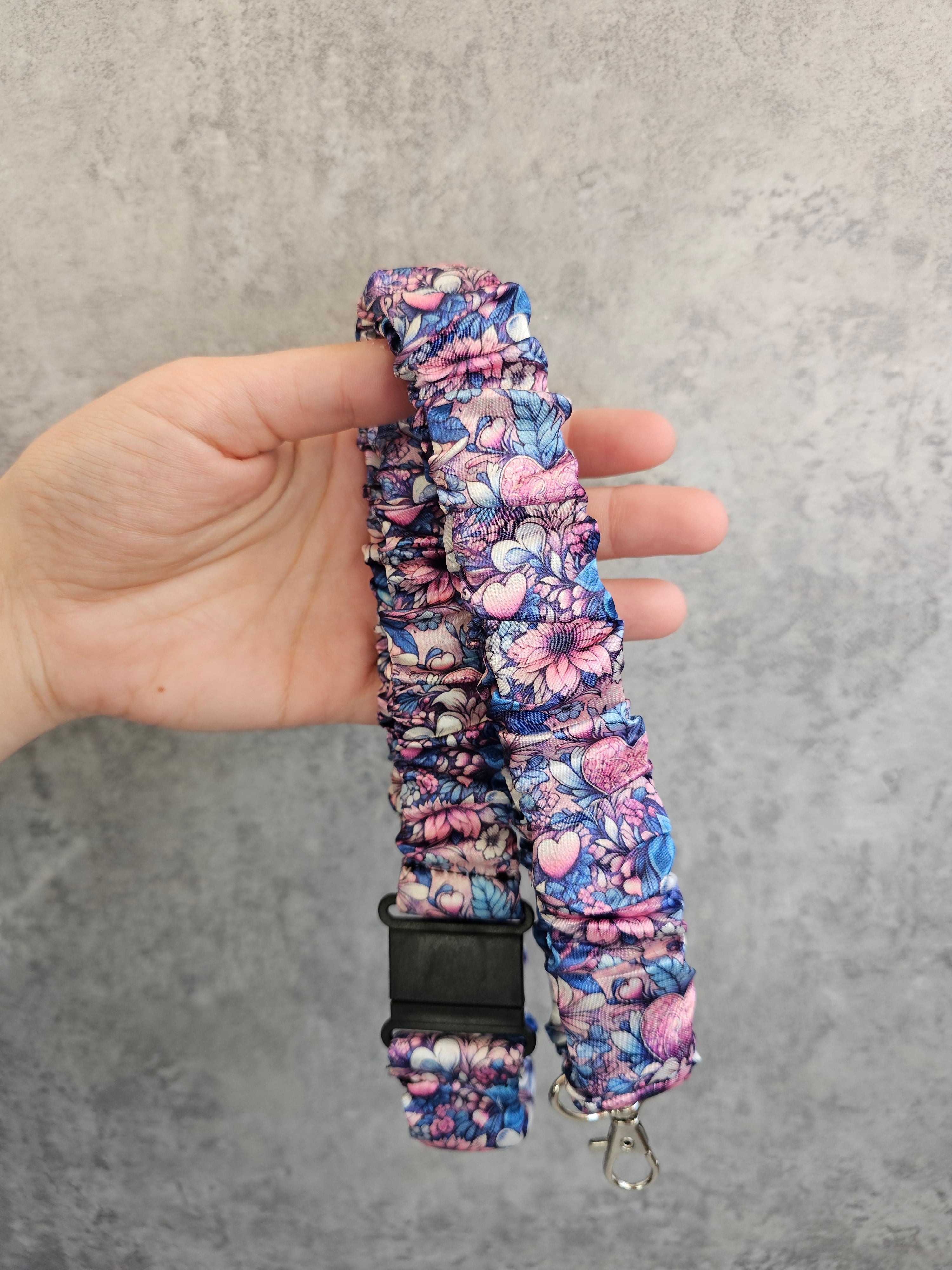 Pastel Passion Scrunchie Lanyard