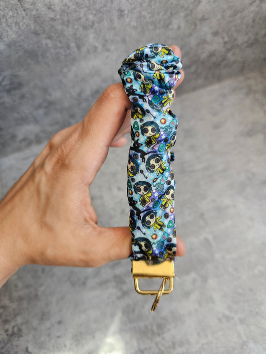 Cora Doll Scrunchie Keyring
