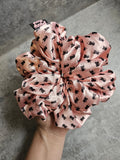 Witches Cat XL Satin Hair Scrunchie