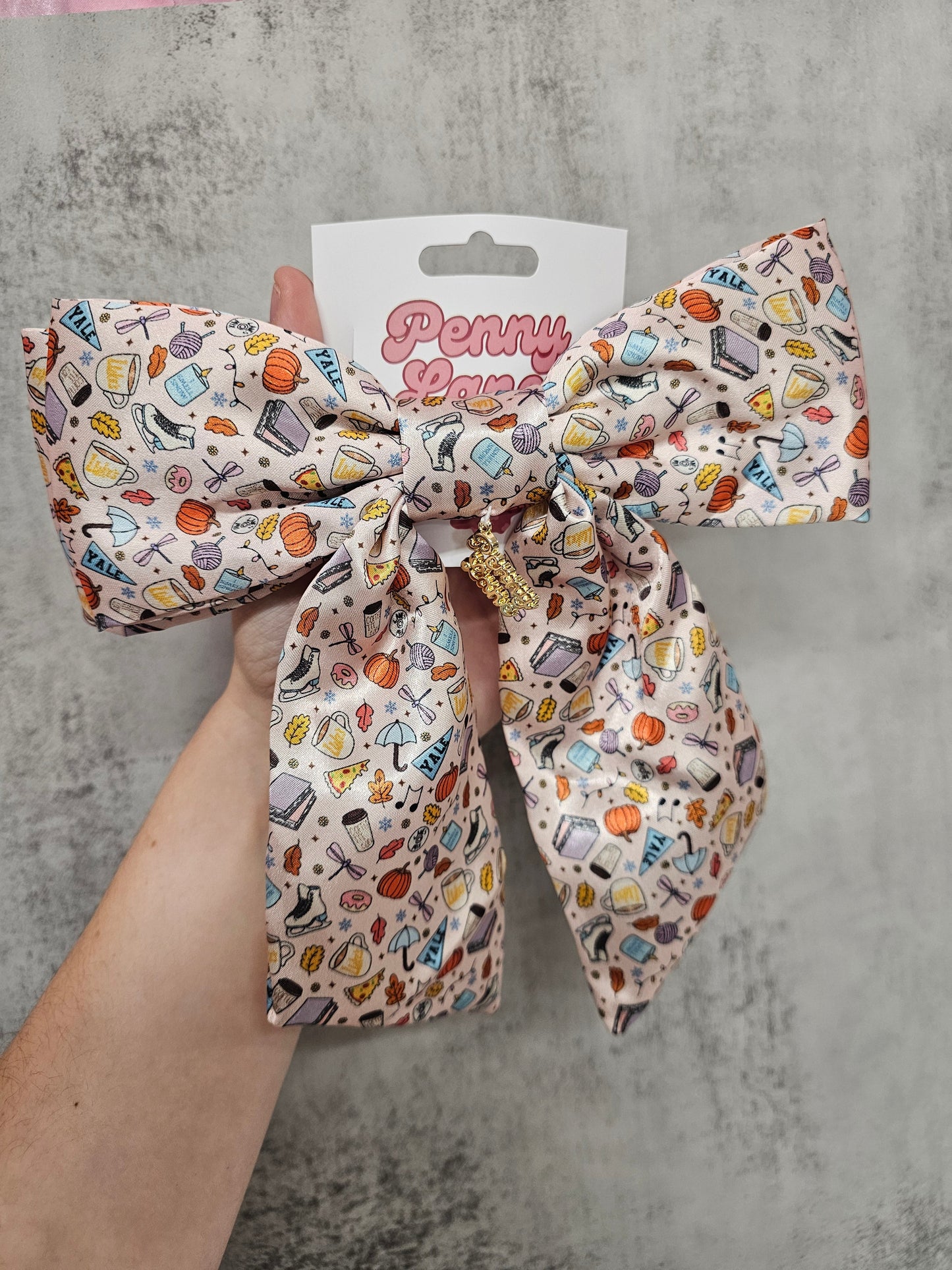 Gilmoré girls Hair Bows, Penny Lane Scrunchies Custom Hair Bows