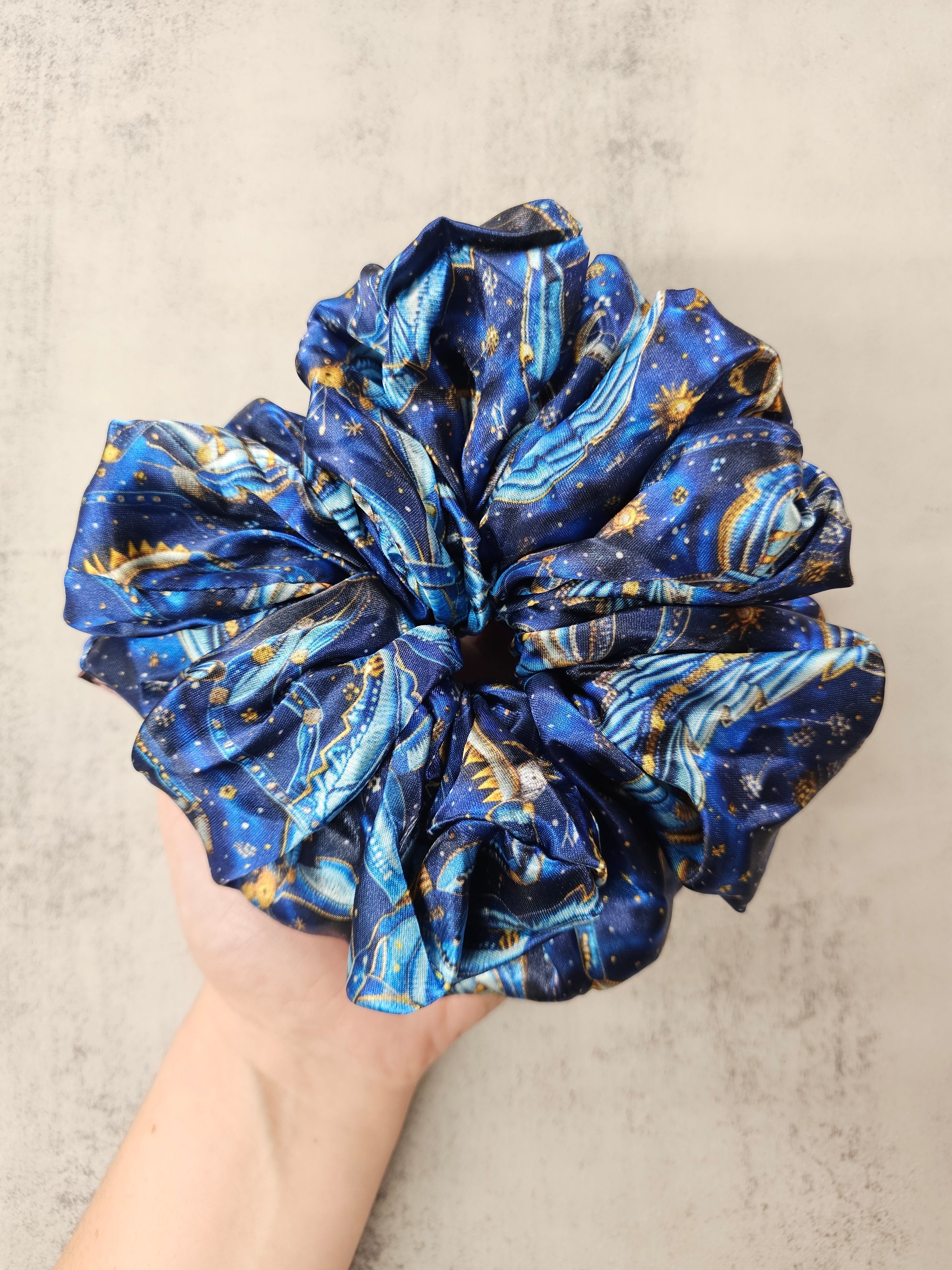 Zodiac Collection XL Satin Hair Scrunchie