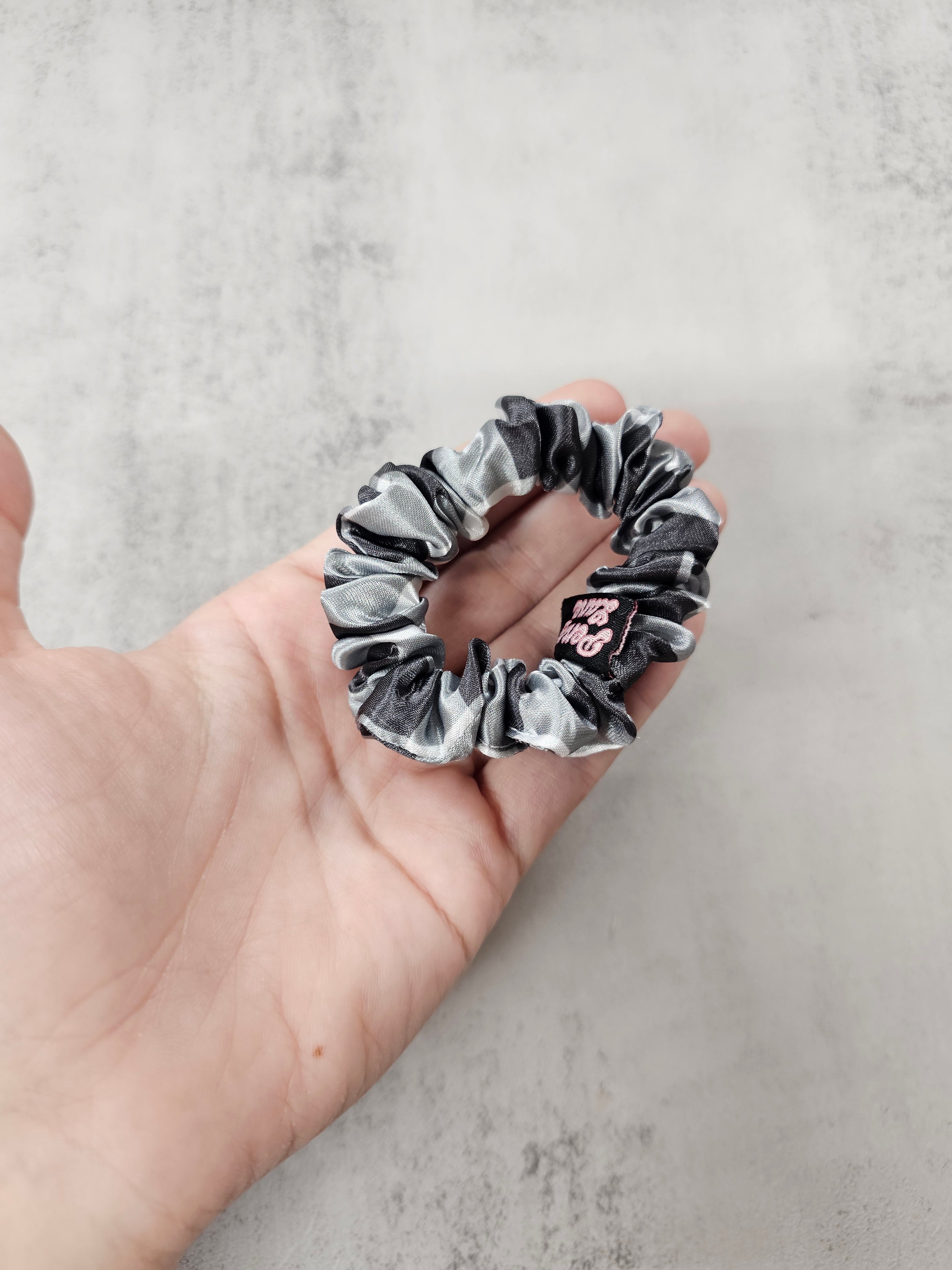 Gingham collection Mini Satin Hair Scrunchie, new designs
