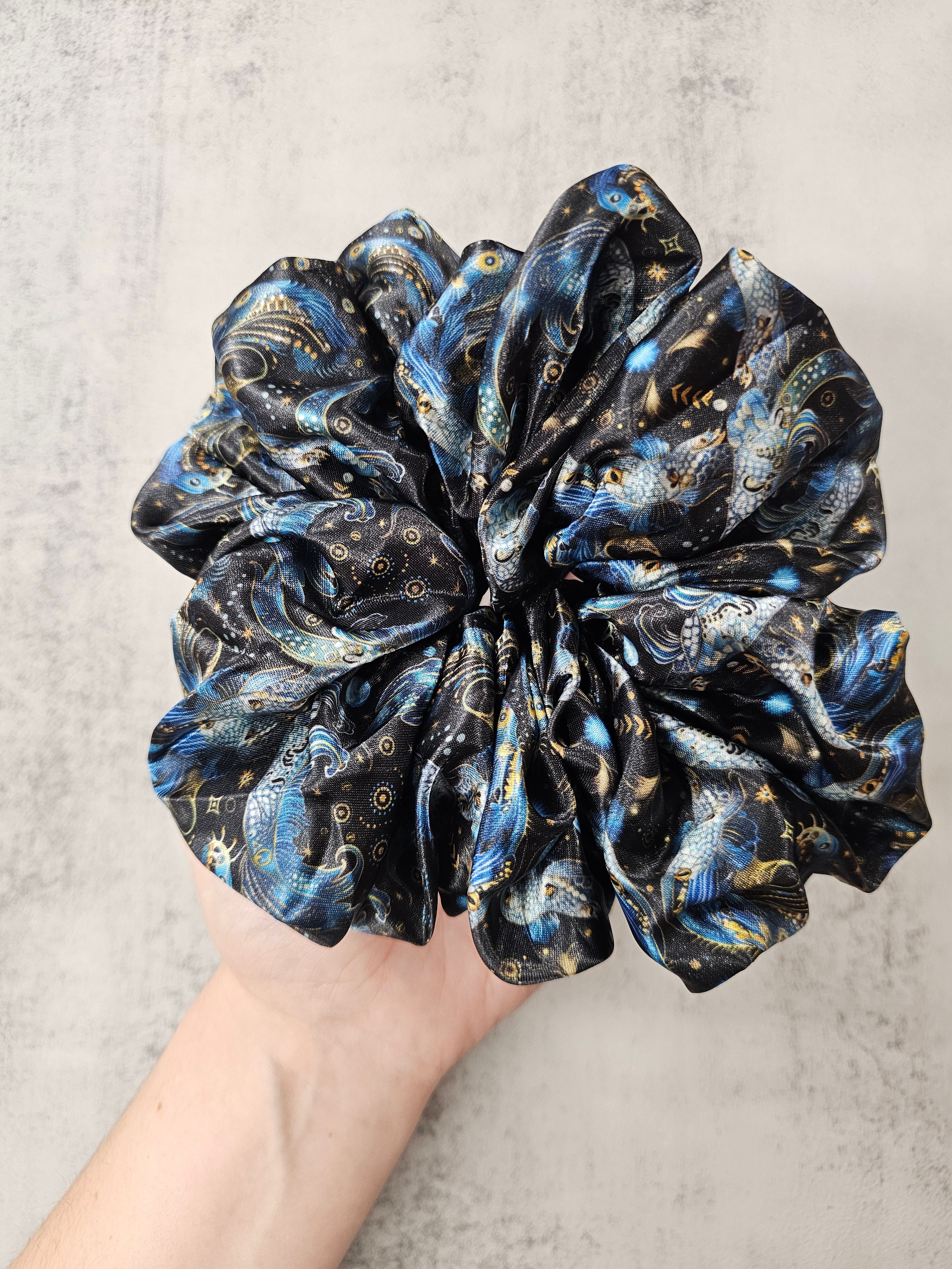 Zodiac Collection XL Satin Hair Scrunchie
