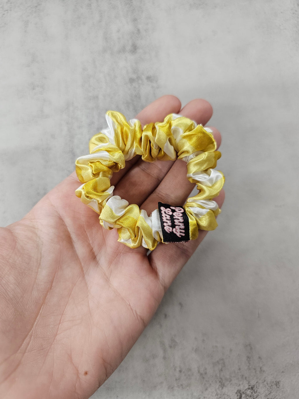 Gingham collection Mini Satin Hair Scrunchie, new designs
