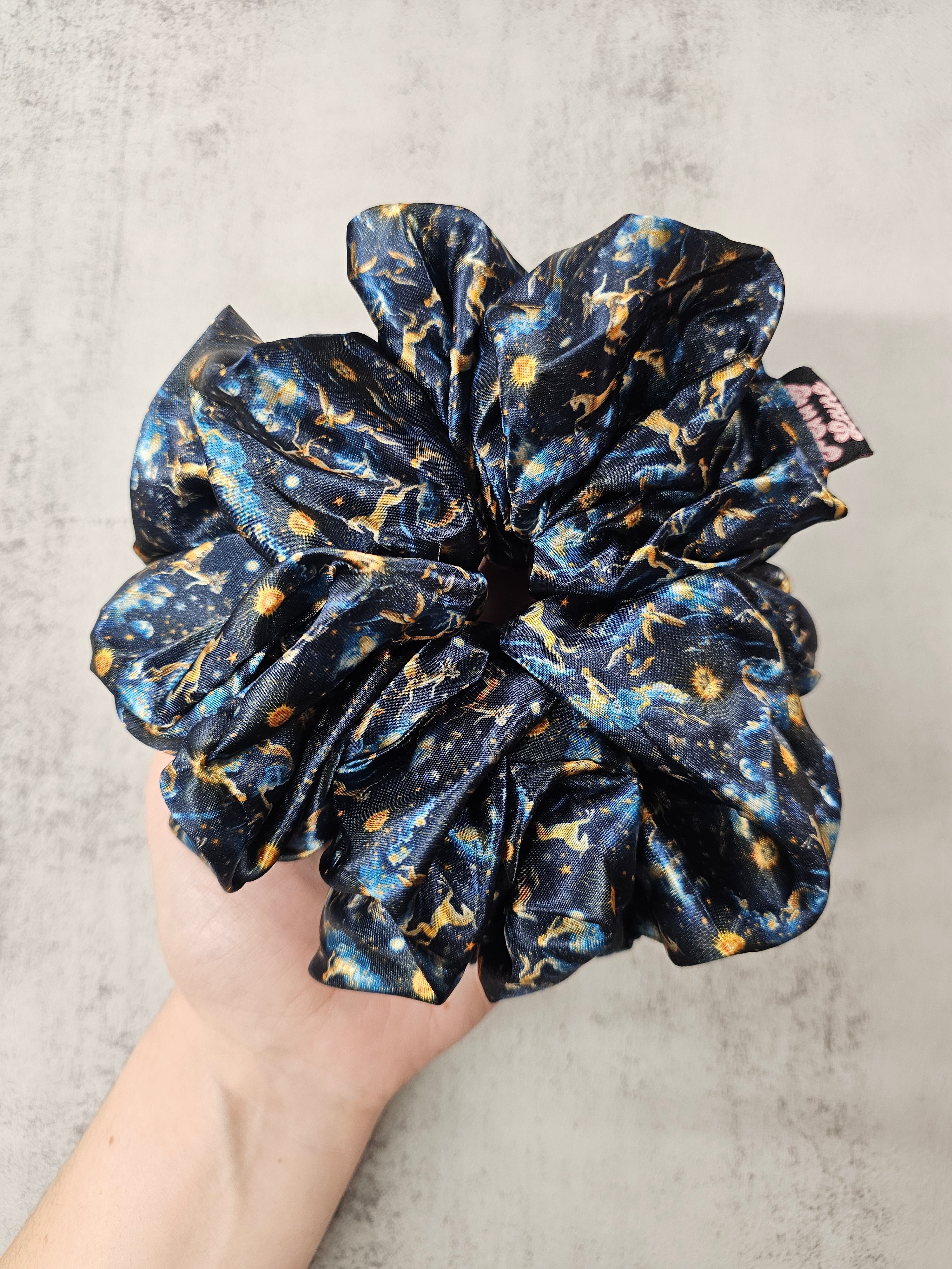 Zodiac Collection XL Satin Hair Scrunchie