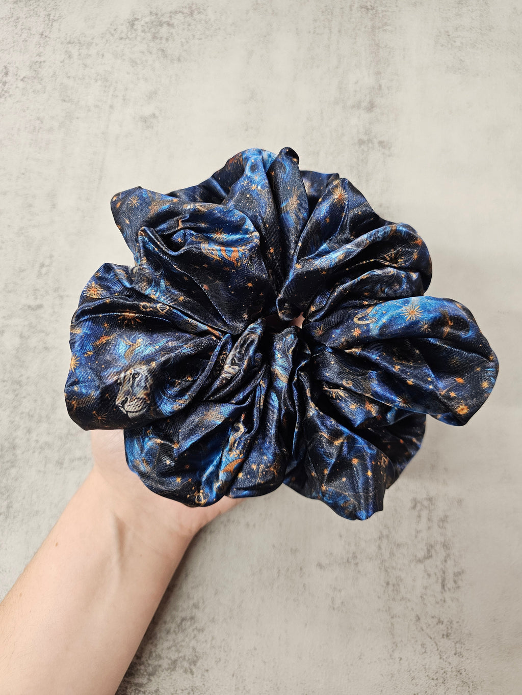 Zodiac Collection XL Satin Hair Scrunchie