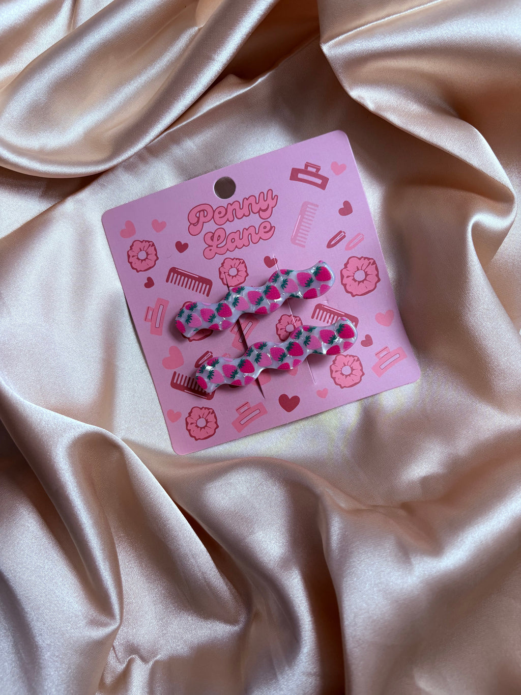 2 pack acetate crocodile clips. PLS custom hair clips.
