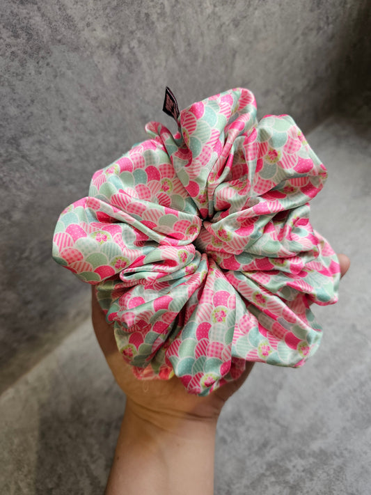 Rosewater Luxury Satin XL Hair Scrunchie