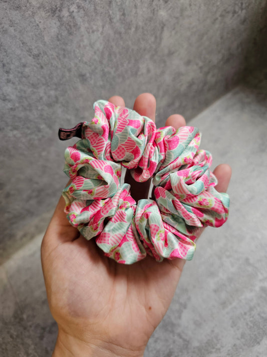 Rosewater Luxury Satin MIDI Hair Scrunchie