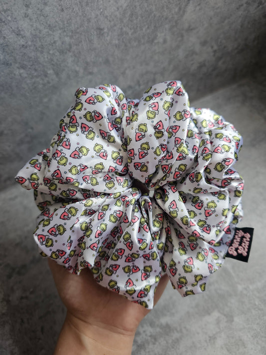 Your A Mean One XL Satin Hair Scrunchie