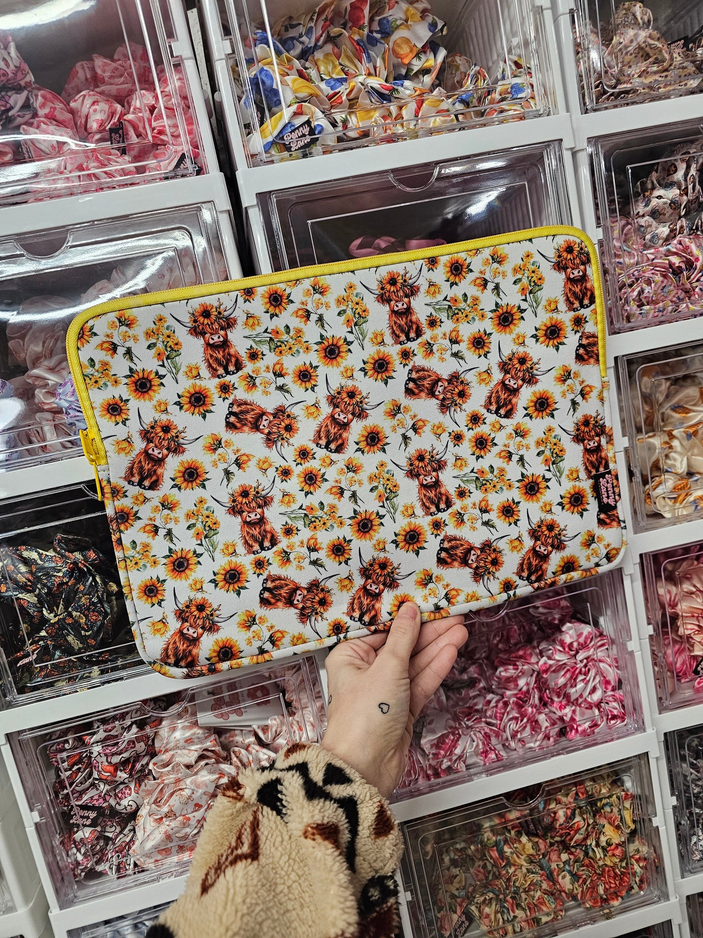 Laptop case, protective neoprebe laptop sleeve with zip.