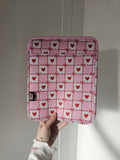 Ipad case, protective neoprene ipad sleeve with zip and pocket.