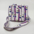 Purple Stripe Cherries MINI Tote Bag - Penny & Ol