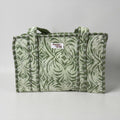 Sage Aztec MEDIUM Cotton Tote Bag, handmade tote bags