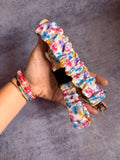 Rainbow Lobsters Scrunchie Lanyard