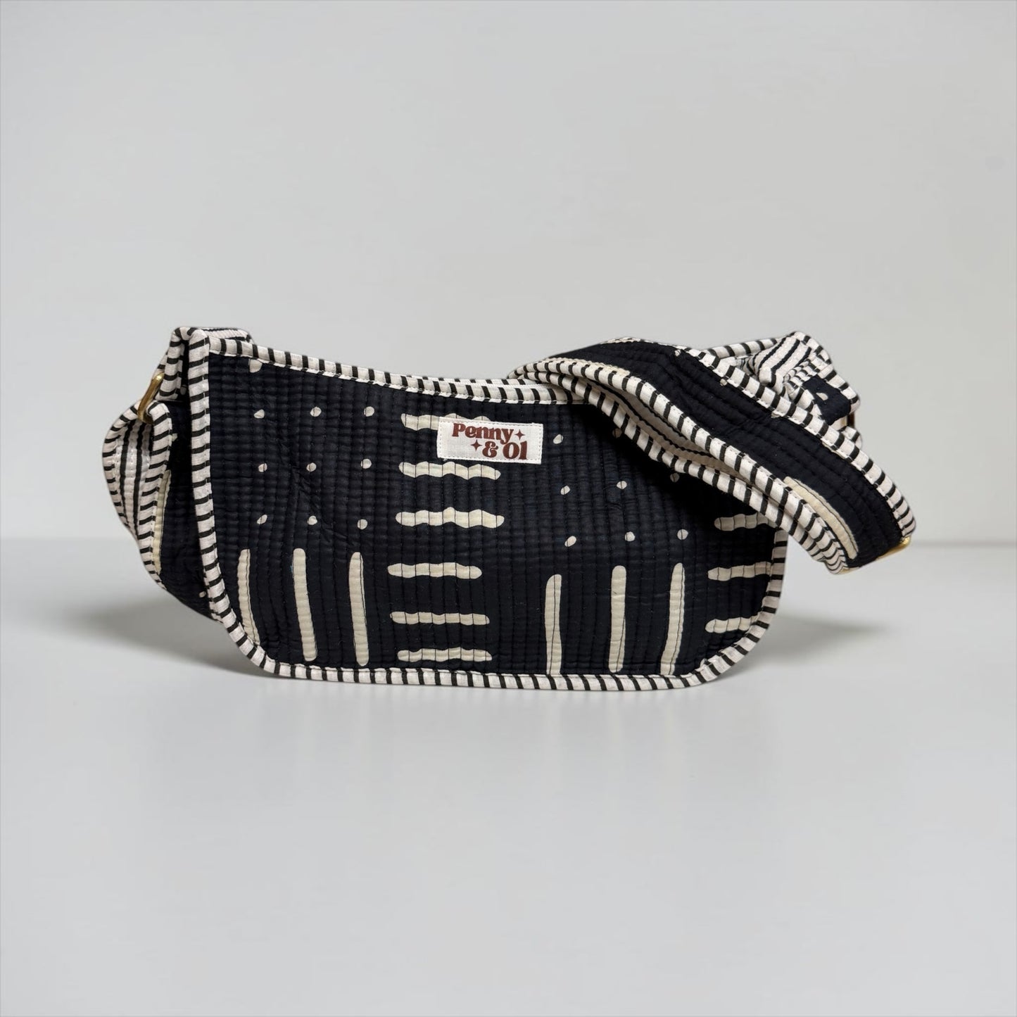 Monochrome Mini SHOULDER bag, cross body bag.
