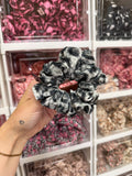 Snow leopard Velvet Midi, Hair Scrunchie
