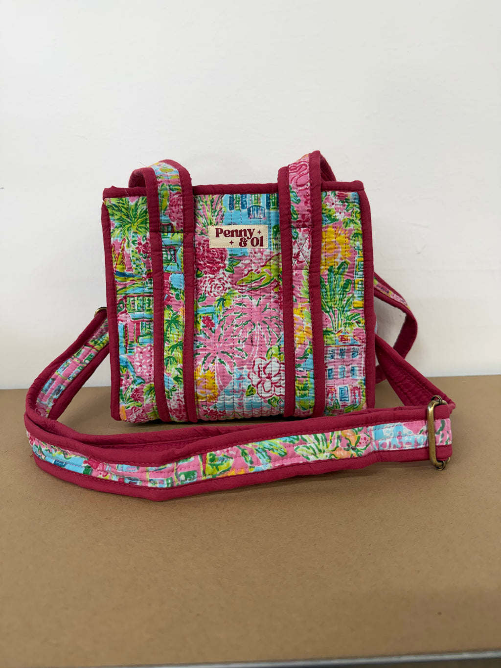 Summer village Mini Tote Bag - Penny & Ol.