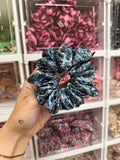 Octopus Ocean MIDI Satin Hair Scrunchie