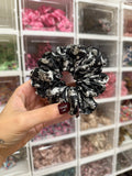 Skulls MIDI Satin Hair Scrunchie