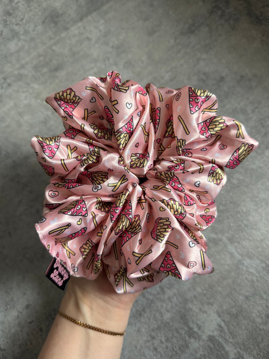 Fries Before Guys XL Satin Hair Scrunchie