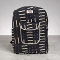 Monochrome Backpack, handmade cotton tote bags.