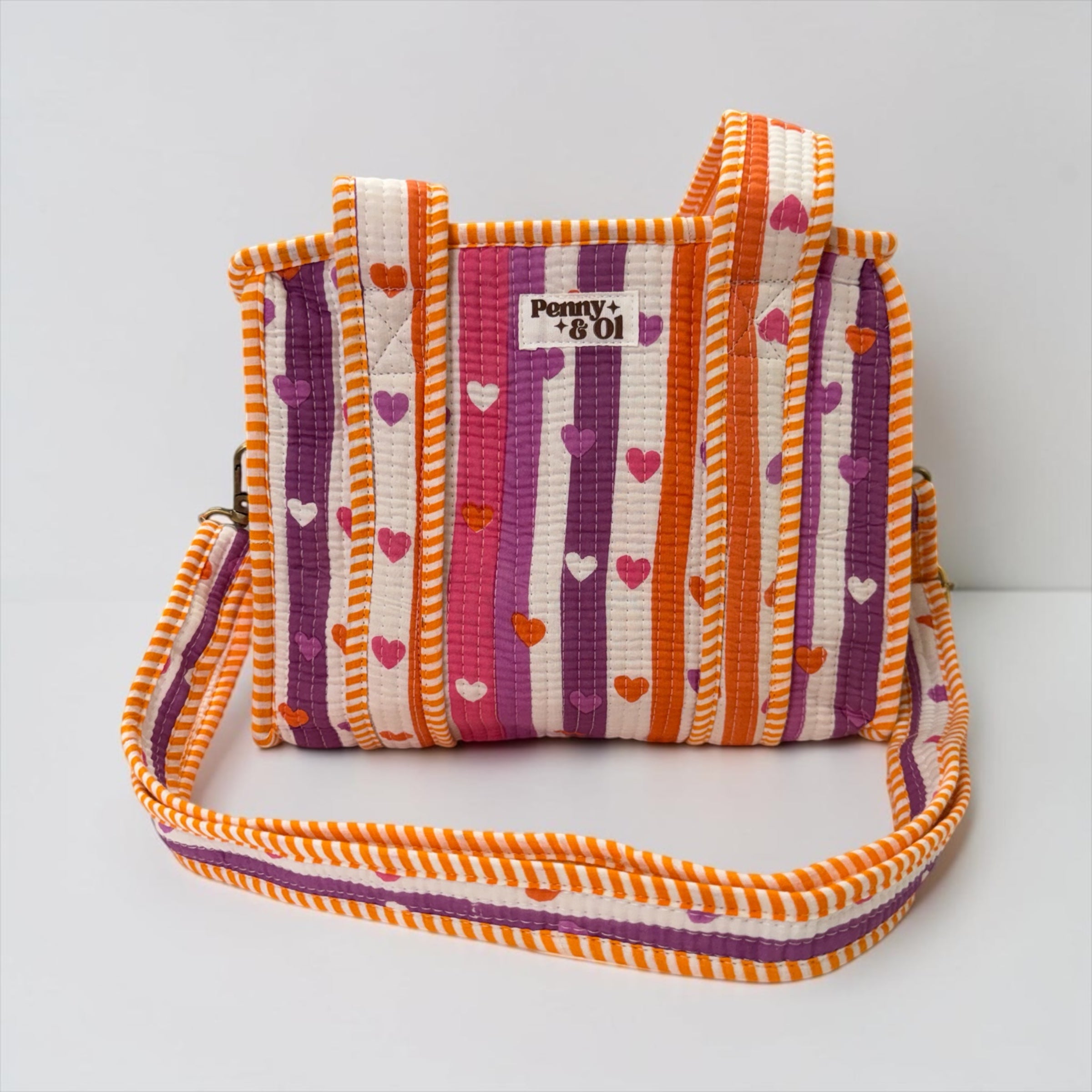 Candy hearts MINI Tote Bag - Penny & Ol