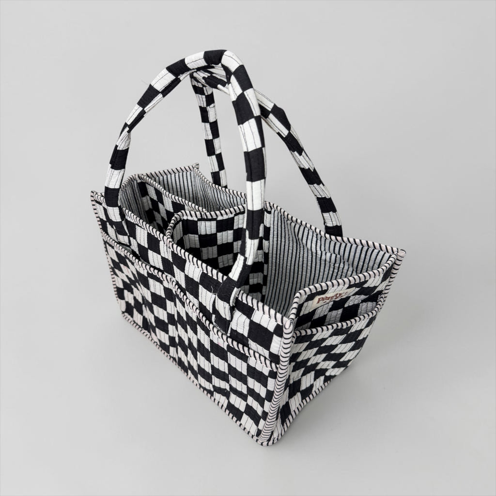 Cotton Storage Caddy - Handmade quilted cotton caddy’s