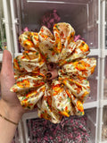 Pumpkin Patch XL Satin Hair Scrunchie