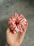 Gingham Peaches MIDI Satin Hair