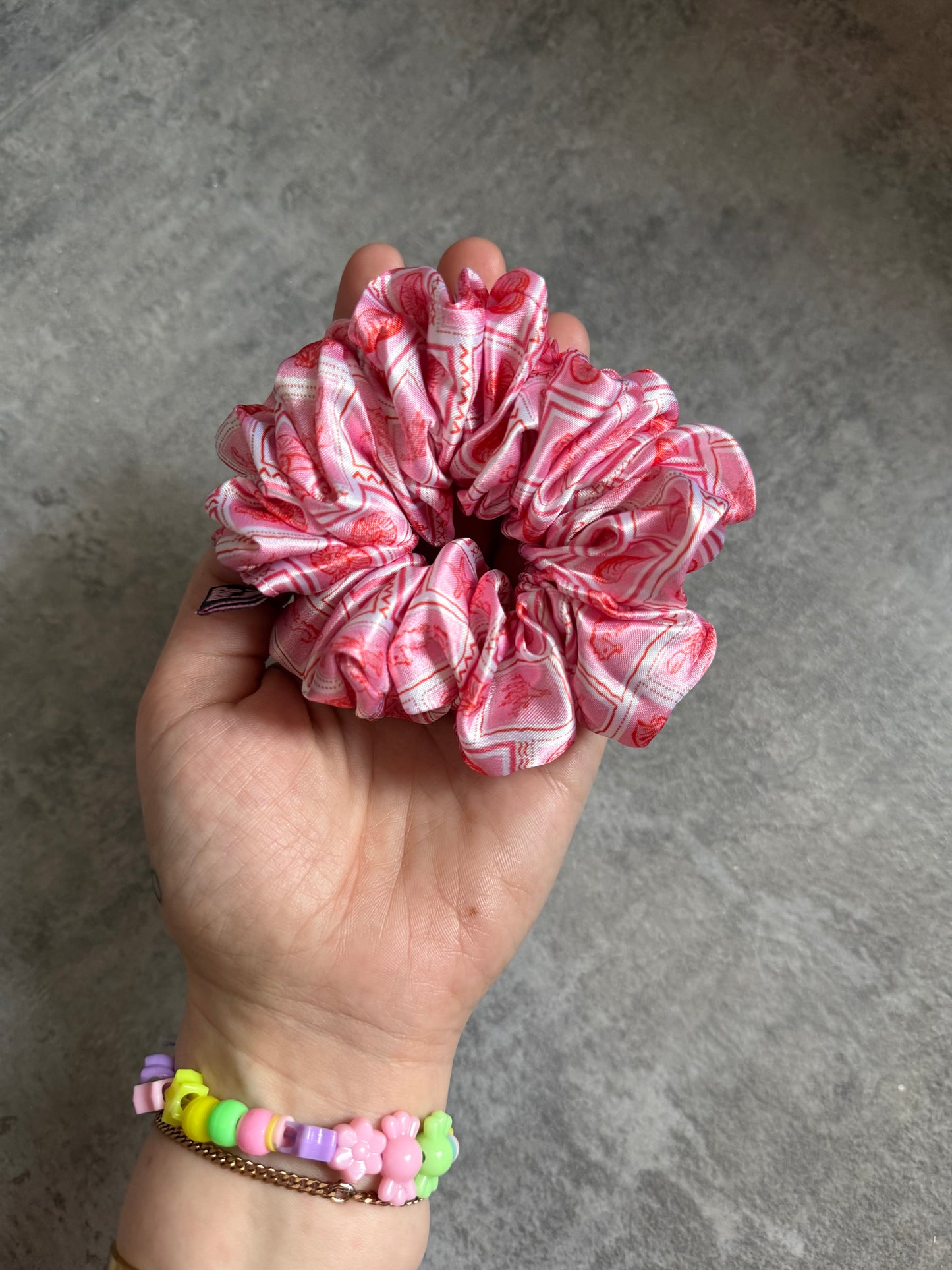 Beach Babe MIDI Satin Hair Scrunchie