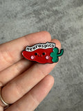 Neuro spicy chilli Pin Badge