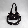 Black Hearts MINI DUFFLE Tote Bags - Penny & Ol