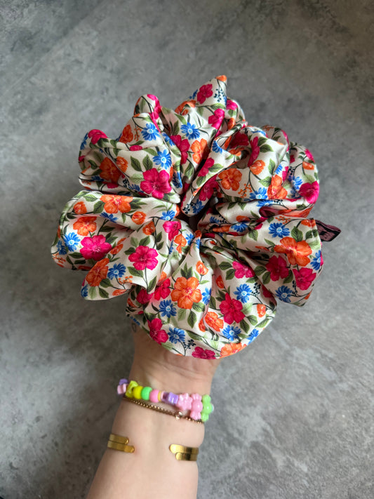 Bloom XL Luxury Satin Hair Scrunchie