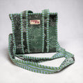 Sage Paisley Bandana MINI Tote Bag - Penny & Ol