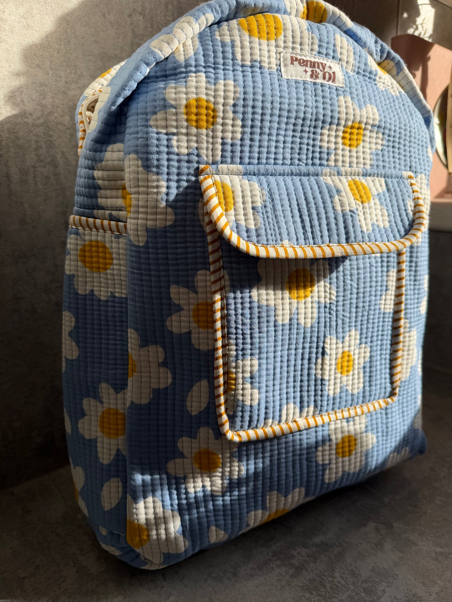 Daisys collection, tote bags. Cotton tote bags all sizes