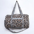 Leopard Print Large Duffle Tote Bags - Penny & Ol