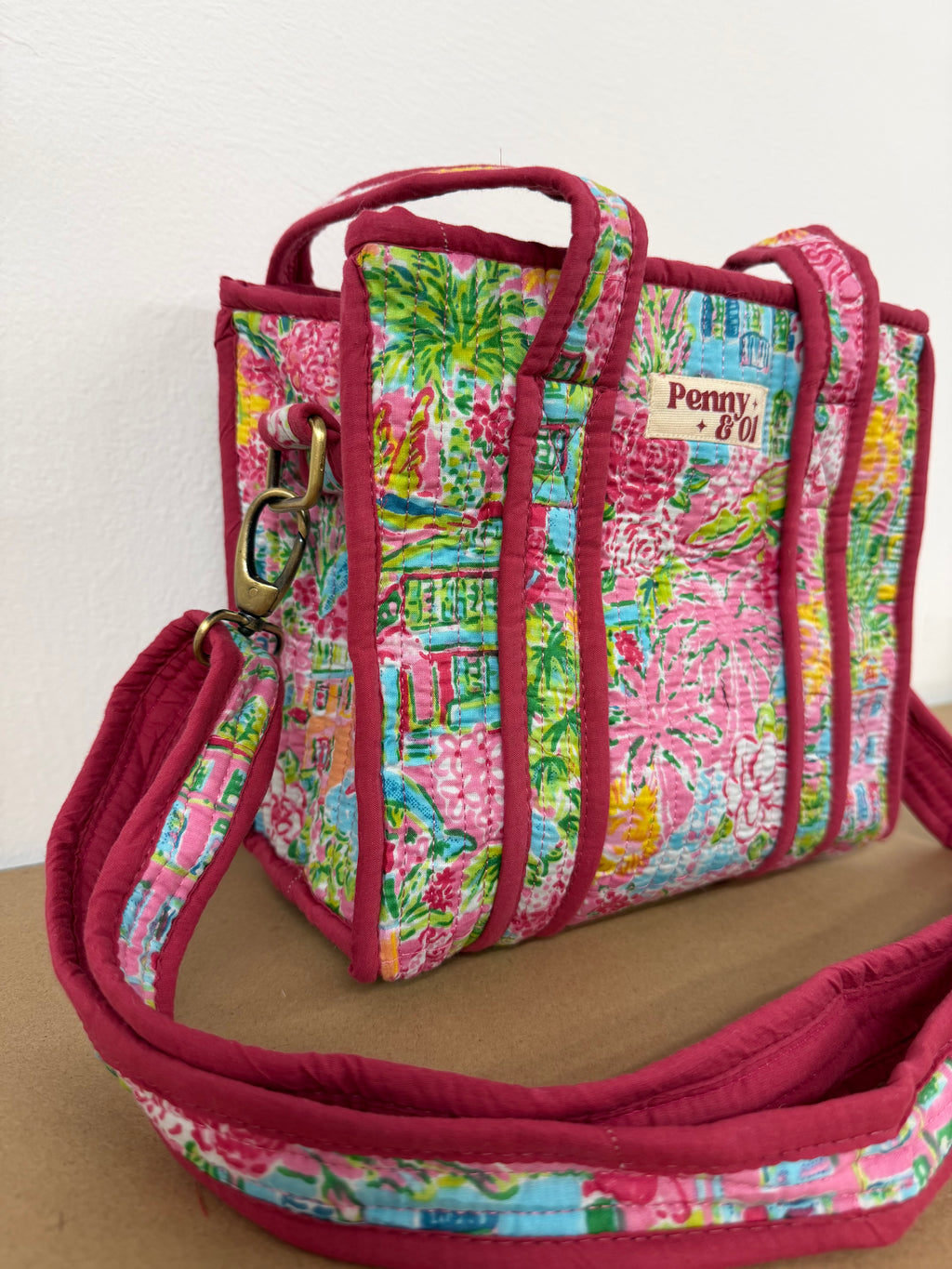 Summer village Mini Tote Bag - Penny & Ol.