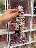 Cats & Books Scrunchie Lanyard