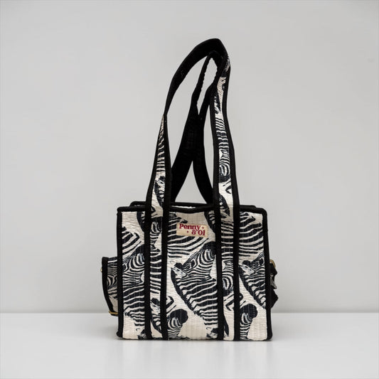 Zebra MINI Tote Bag - Penny & Ol