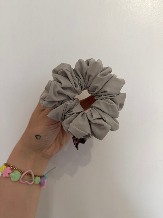 Grey MIDI Workout Hair Scrunchie