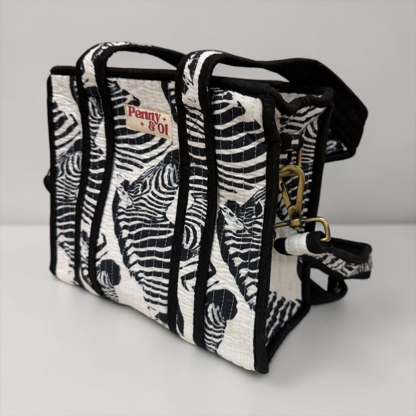 Zebra MINI Tote Bag - Penny & Ol