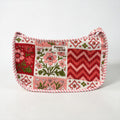 Pink & Red Patchwork Mini SHOULDER bag, cross body bag