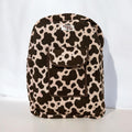 Cow print Backpack, handmade cotton tote bags